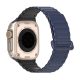Dux Ducis Apple Watch Series 5 44mm DUX DUCIS KJ pótszíj egyedi méret, mágneses, FEKETE/SÖTÉTKÉK