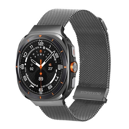Dux Ducis Samsung Watch Ultra eSIM 47mm DUX DUCIS pótszíj egyedi méret, mágneses, VILÁGOSSZÜRKE