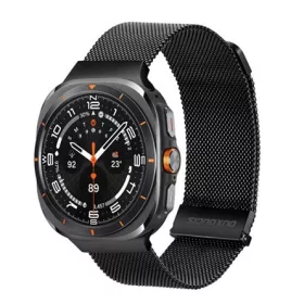   Dux Ducis Samsung Watch Ultra eSIM 47mm DUX DUCIS pótszíj egyedi méret, mágneses, FEKETE