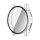 Gigapack Samsung Watch 7 44mm Gigapack Műanyag keret BUMPER, ütésállóság + kijelzővédő üveg, ÁTLÁTSZÓ