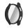 Gigapack Samsung Watch 7 eSIM 44mm Gigapack Műanyag keret BUMPER, ütésállóság + kijelzővédő üveg, FEKETE