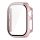 Gigapack Apple Watch Series 10 46mm Gigapack Műanyag keret BUMPER, ütésállóság + kijelzővédő üveg, ROZÉARANY