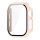 Gigapack Apple Watch Series 10 42mm Gigapack Műanyag keret BUMPER, ütésállóság + kijelzővédő üveg, RÓZSASZÍN
