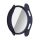 Gigapack Samsung Watch 7 eSIM 44mm Gigapack Műanyag keret BUMPER, ütésállóság + kijelzővédő üveg, SÖTÉTKÉK