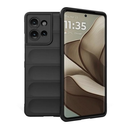 Gigapack Motorola Edge 50 5G Gigapack Szilikon telefonvédő ütésállóság, 3D, FEKETE