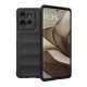 Gigapack Motorola Edge 50 5G Gigapack Szilikon telefonvédő ütésállóság, 3D, FEKETE