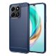 Gigapack Honor X6b Gigapack Szilikon telefonvédő ütésállóság, karbon minta, SÖTÉTKÉK