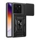 Gigapack Xiaomi 14T Pro 5G Gigapack Defender szilikon telefonvédő ütésállóság, kameravédő, FEKETE