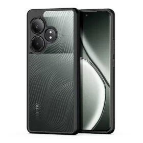   Dux Ducis Realme GT 6T 5G DUX DUCIS AIMO szilikon telefonvédő ütésállóság, hullám, FEKETE