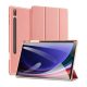 Dux Ducis Samsung Tab S10 Plus LTE DUX DUCIS DOMO tok álló, bőr hatású aktív FLIP, ceruza tartó, RÓZSASZÍN