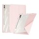 Dux Ducis Samsung Tab S10 Plus LTE DUX DUCIS MAGI ORIGAMI tok álló, bőr hatású aktív FLIP, ceruza tartó, RÓZSASZÍN