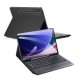 Dux Ducis Samsung Tab S10 Plus LTE DUX DUCIS tok álló, bőr hatású FLIP, ceruza tartó, FEKETE