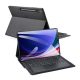Dux Ducis Samsung Tab S10 Ultra LTE DUX DUCIS tok álló, bőr hatású FLIP, ceruza tartó, FEKETE