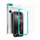 Esr iPhone 16 Pro Max 5G ESR képernyővédő üveg 2db 2.5D, 9H + segédkeret, ÁTLÁTSZÓ