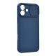Gigapack iPhone 16 Plus 5G Gigapack Szilikon telefonvédő matt, kameravédő, SÖTÉTKÉK