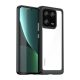 Gigapack Xiaomi 13 Pro Gigapack Szilikon telefonvédő ütésállóság, átlátszó hátlap, FEKETE