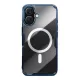 Nillkin iPhone 16 5G NILLKIN NATURE PRO MAGNETIC műanyag telefonvédő ütésállóság, MagSafe, SÖTÉTKÉK