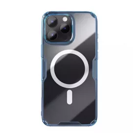   Nillkin iPhone 16 Pro Max NILLKIN NATURE PRO MAGNETIC műanyag telefonvédő ütésállóság, MagSafe, SÖTÉTKÉK