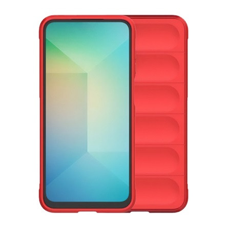 Gigapack Redmi 14C 4G GIGAPACK Szilikon telefonvédő ütésállóság, 3D, PIROS