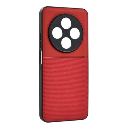 Gigapack Redmi 14C 4G GIGAPACK Szilikon telefonvédő ütésállóság, csíkos, PIROS