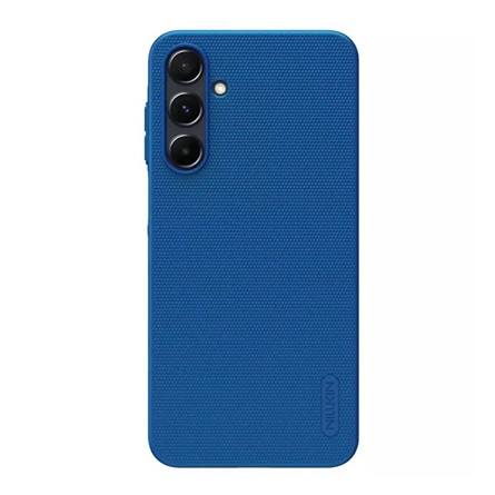 Nillkin Samsung A16 4G NILLKIN SUPER FROSTED műanyag telefonvédő gumírozott, érdes felület, SÖTÉTKÉK
