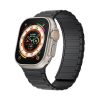 Gigapack Apple Watch Series 10 42mm GIGAPACK Pótszíj egyedi méret, mágneses, FEKETE
