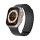 Gigapack Apple Watch Series 10 42mm GIGAPACK Pótszíj egyedi méret, mágneses, FEKETE