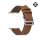 Gigapack Apple Watch Series 10 42mm GIGAPACK Pótszíj egyedi méret, valódi bőr, VILÁGOSBARNA