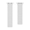 Gigapack Apple Watch Series 10 46mm GIGAPACK Pótszíj egyedi méret, mágneses, FEHÉR/FEKETE