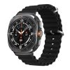 Gigapack Samsung Watch Ultra eSIM 47mm GIGAPACK Pótszíj egyedi méret, hullám, FEKETE