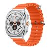 Gigapack Samsung Watch Ultra eSIM 47mm GIGAPACK Pótszíj egyedi méret, hullám, NARANCSSÁRGA