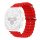Gigapack Samsung Watch Ultra eSIM 47mm GIGAPACK Pótszíj egyedi méret, hullám, PIROS