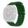 Gigapack Samsung Watch Ultra eSIM 47mm GIGAPACK Pótszíj egyedi méret, hullám, SÖTÉTZÖLD