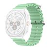 Gigapack Samsung Watch Ultra eSIM 47mm GIGAPACK Pótszíj egyedi méret, hullám, VILÁGOSZÖLD