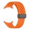 Gigapack Samsung Watch Ultra eSIM 47mm GIGAPACK Pótszíj egyedi méret, légáteresztő, NARANCSSÁRGA