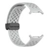 Gigapack Samsung Watch Ultra eSIM 47mm GIGAPACK Pótszíj egyedi méret, légáteresztő, VILÁGOSSZÜRKE
