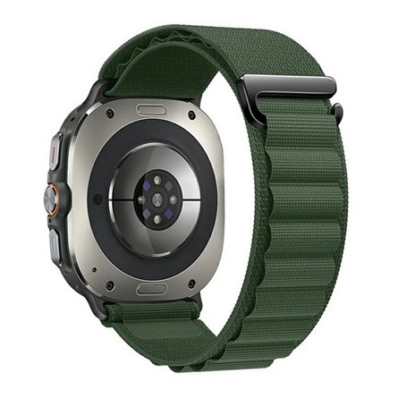Gigapack Samsung Watch Ultra eSIM 47mm GIGAPACK Pótszíj egyedi méret, állítható, SÖTÉTZÖLD