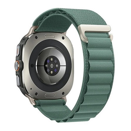 Gigapack Samsung Watch Ultra eSIM 47mm GIGAPACK Pótszíj egyedi méret, állítható, VILÁGOSZÖLD