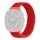 Gigapack Samsung Watch Ultra eSIM 47mm GIGAPACK Pótszíj egyedi méret, szőtt minta, PIROS