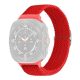 Gigapack Samsung Watch Ultra eSIM 47mm GIGAPACK Pótszíj egyedi méret, szőtt minta, PIROS