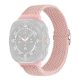 Gigapack Samsung Watch Ultra eSIM 47mm GIGAPACK Pótszíj egyedi méret, szőtt minta, RÓZSASZÍN