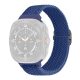 Gigapack Samsung Watch Ultra eSIM 47mm GIGAPACK Pótszíj egyedi méret, szőtt minta, SÖTÉTKÉK