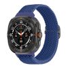 Gigapack Samsung Watch Ultra eSIM 47mm GIGAPACK Pótszíj egyedi méret, szőtt minta, SÖTÉTKÉK