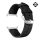 Gigapack Samsung Watch Ultra eSIM 47mm GIGAPACK Pótszíj egyedi méret, valódi bőr, FEKETE