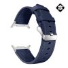 Gigapack Samsung Watch Ultra eSIM 47mm GIGAPACK Pótszíj egyedi méret, valódi bőr, SÖTÉTKÉK
