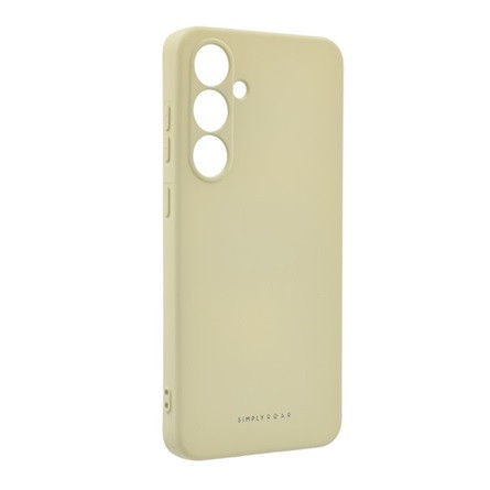 Roar Samsung S24 FE 5G ROAR SPACE szilikon telefonvédő matt, prémium, BÉZS