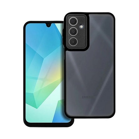 Gigapack Samsung A16 5G GIGAPACK Szilikon telefonvédő ütésállóság, kameravédő, FEKETE