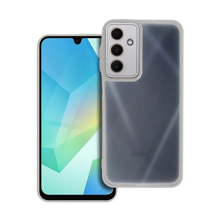 Gigapack Samsung A16 5G GIGAPACK Szilikon telefonvédő ütésállóság, kameravédő, VILÁGOSSZÜRKE