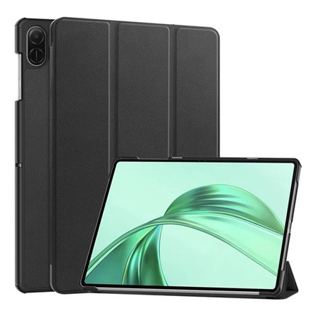 Gigapack Honor Pad X8a GIGAPACK Tok álló, bőr hatású aktív FLIP, asztali tartó, FEKETE