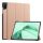 Gigapack Honor Pad X8a GIGAPACK Tok álló, bőr hatású aktív FLIP, asztali tartó, ROZÉARANY